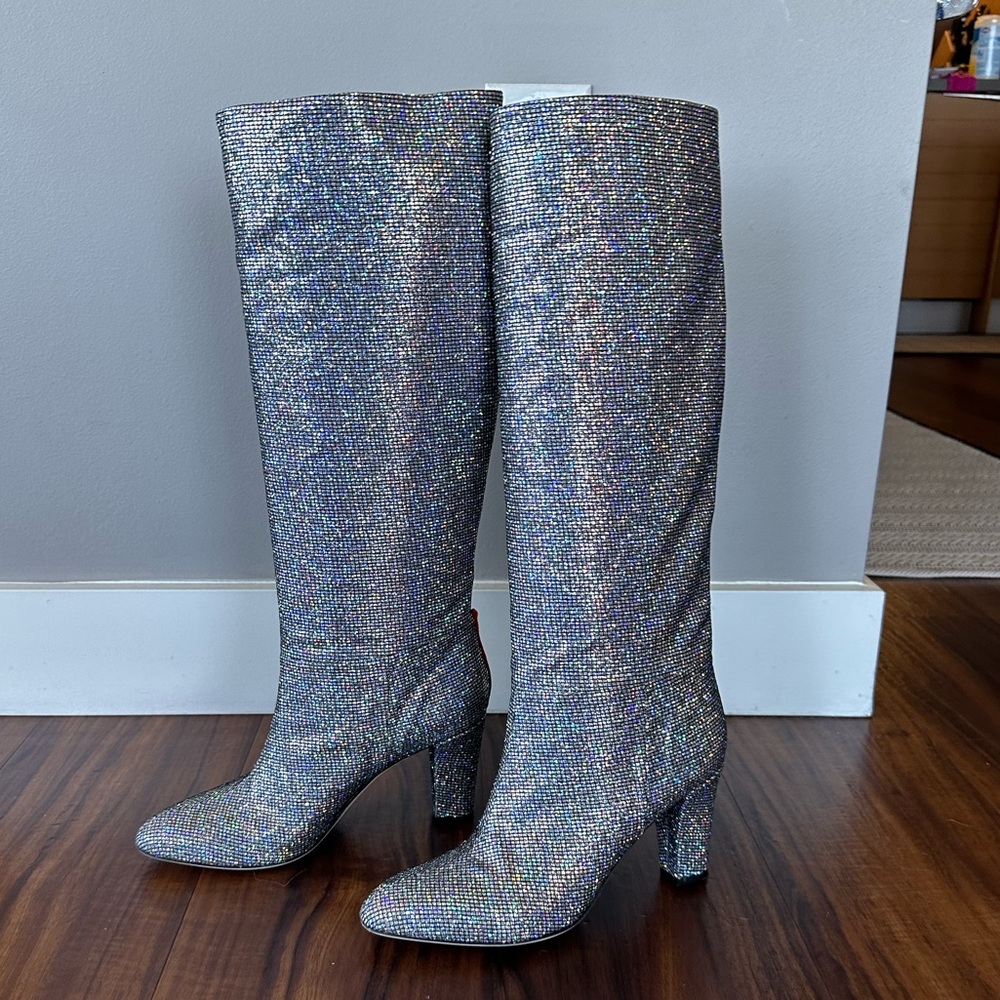 SJP by Sarah Jessica Parker Studio Knee High Almond Toe Boot